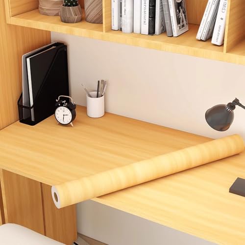 Holzmaserung-Vinylfolie, Selbstklebende Folie mit Holzmaserung, mehrfarbig, mehrere Größen(Option 12,120x1000cm(WxL)) von BTYQKZVPM