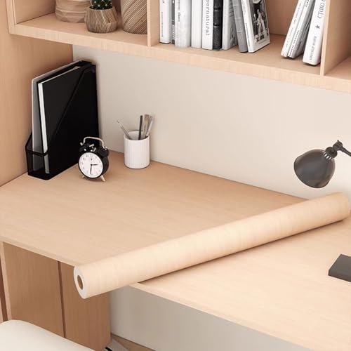 Holzmaserung-Vinylfolie, Selbstklebende Folie mit Holzmaserung, mehrfarbig, mehrere Größen(Option 15,120x500cm(WxL)) von BTYQKZVPM