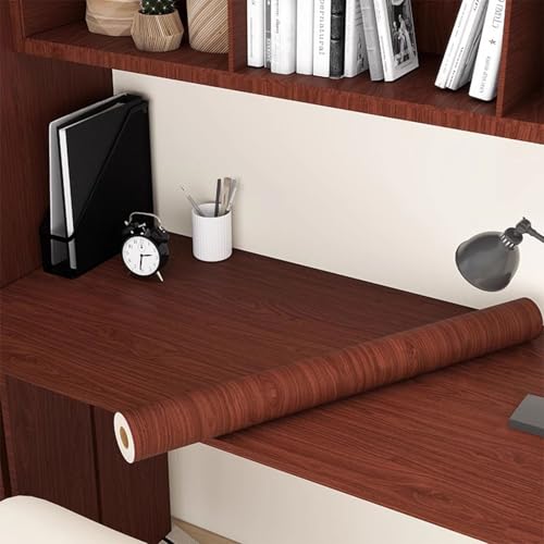 Holzmaserung-Vinylfolie, Selbstklebende Folie mit Holzmaserung, mehrfarbig, mehrere Größen(Option 20,120x1000cm(WxL)) von BTYQKZVPM