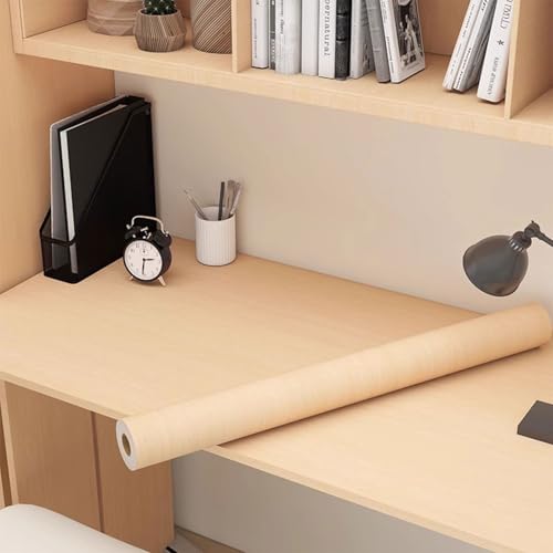 Holzmaserung-Vinylfolie, Selbstklebende Folie mit Holzmaserung, mehrfarbig, mehrere Größen(Option 5,120x1000cm(WxL)) von BTYQKZVPM