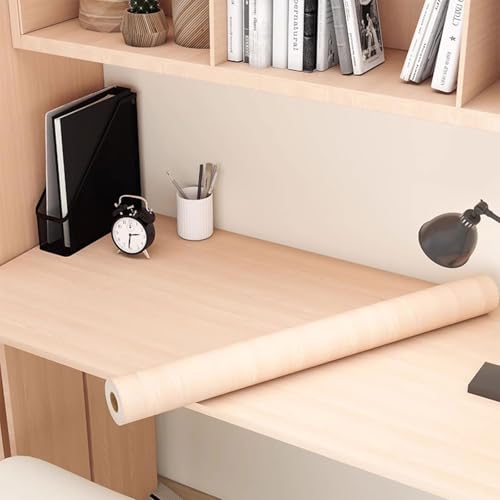 Holzmaserung-Vinylfolie, Selbstklebende Folie mit Holzmaserung, mehrfarbig, mehrere Größen(Option 6,120x1000cm(WxL)) von BTYQKZVPM