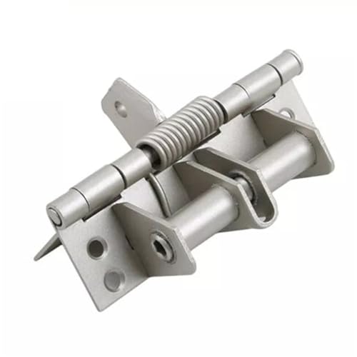 Scharniere, Positionierungs-Türschließer, Automatisches selbstschließendes Türfederscharnier, 4 Zoll, mehrfarbig(Silver) von BTYQKZVPM