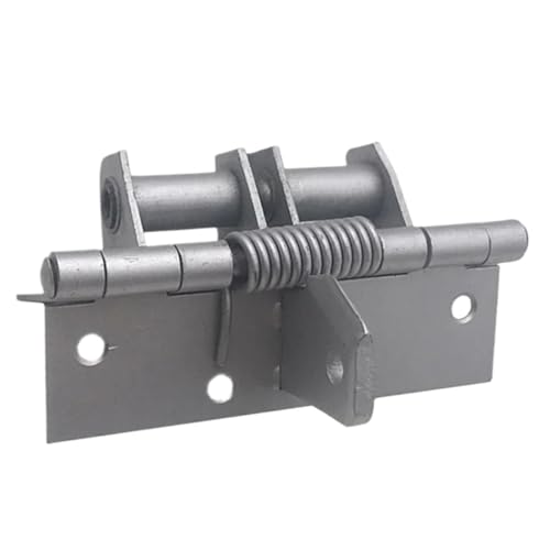 Scharniere, Positionierungs-Türschließer, Türscharnier mit Feder aus Metall, mehrfarbig(Silver) von BTYQKZVPM