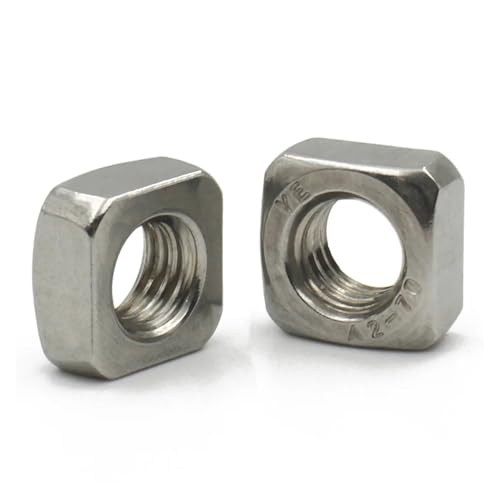 Schraubenmuttern-Sortiment, Vierkantmuttern aus Edelstahl 304 A2-70 M3 M4 M5 M6 M8 M10 M12(M12 (1pcs)) von BTYQKZVPM