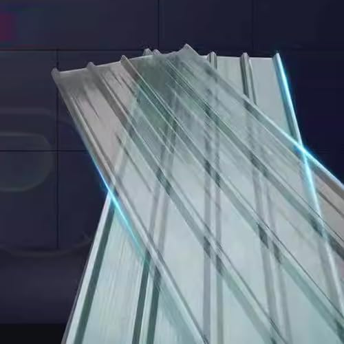 Tageslichtplatten, Dachplatten, 2 mm Fiberglas-Dachplatte, transparent, Packung mit mehreren Mengen, Größen(11 Pcs,0.9x1.2m/35x47in) von BTYQKZVPM