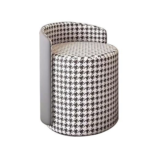 UPVC-Fenstergriff-Verriegelung, Drehbarer Schminkhocker mit 360-Grad-Drehung(Houndstooth) von BTYQKZVPM