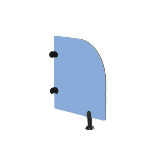 Urinal Bildschirm Toilette Partition， Bodenmontierte Urinal-Schallwand, Sichtschutz, Toilettentrennwand, 60 x 70 cm, mehrfarbig, mehrere Farben(Blue,1pcs) von BTYQKZVPM