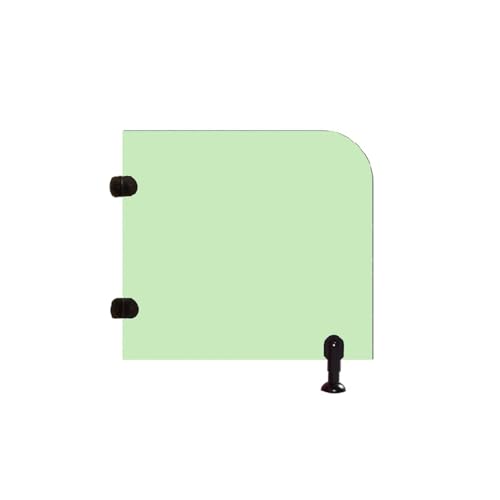 Urinal Bildschirm Toilette Partition， Urinal-Sichtschutz, Toilettentrennwand, bodenmontierte Schallwand, mehrfarbig, mehrere Größen(Green1pcs,15.7in(40cm)) von BTYQKZVPM