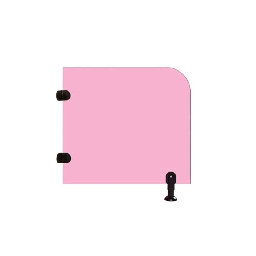 Urinal Bildschirm Toilette Partition， Urinal-Sichtschutz, Toilettentrennwand, bodenmontierte Schallwand, mehrfarbig, mehrere Größen(Pink1pcs,19.7in(50cm)) von BTYQKZVPM