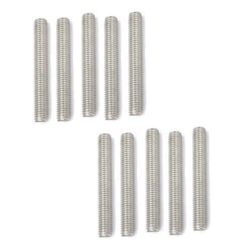 Vollgewindestangen, Vollgewindestangen 304 Edelstahl 5er-Pack M2-M16 16mm-150mm(M3x45mm) von BTYQKZVPM