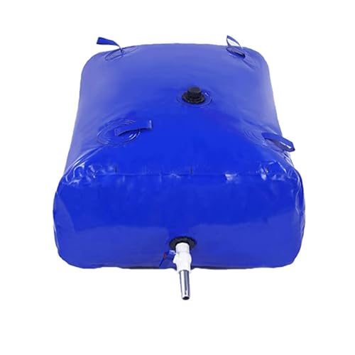 Wasserspeicher, Faltbarer Wasseraufbewahrungsbeutel, Blau, mehrere Größen(400L) von BTYQKZVPM