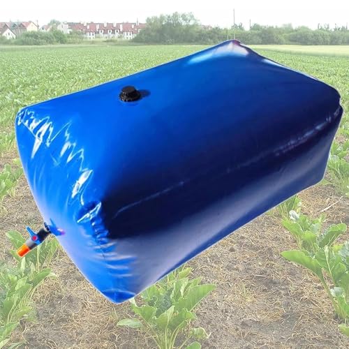 Wasserspeicher, Faltbarer Wassertank mit Hahn for Landwirtschaft, Bauwesen, Transport 240L-5000L(350L) von BTYQKZVPM