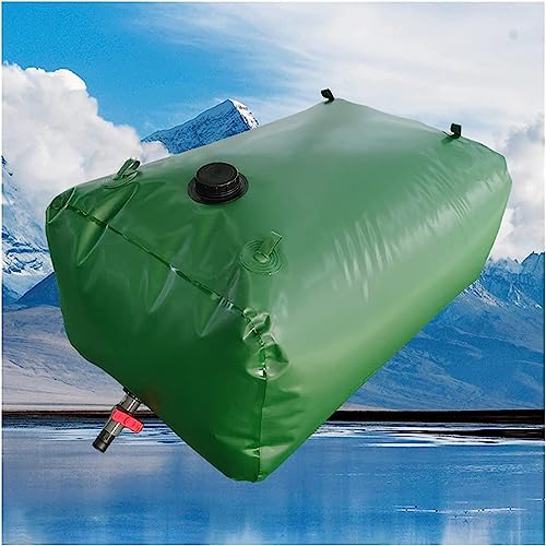 Wasserspeicher, PVC-Wasserspeicherblase, grün, mehrere Größen(2100 L/555 Gallon/2 * 1.5 * 0.7 M) von BTYQKZVPM
