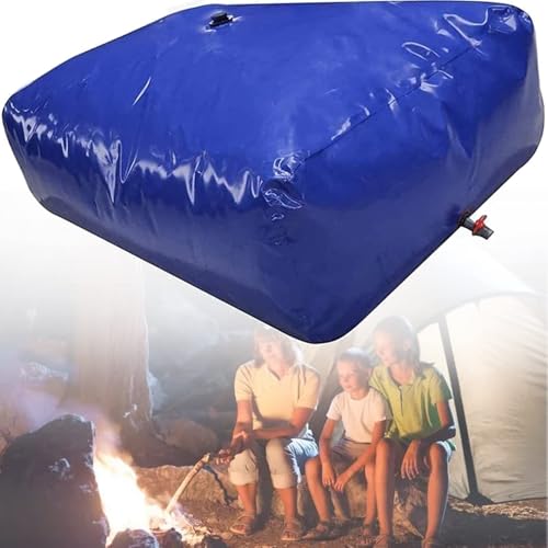 Wasserspeicher, Wasseraufbewahrungstasche mit Wasserhahn for Camping, Bau, Landwirtschaft, mehrere Größen(1000L) von BTYQKZVPM