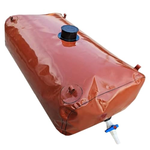 Wasserspeicher, Wasserspeicherbeutel Mehrfarbig 110L bis 5000L(Red,1.5x0.9x0.4m/540L) von BTYQKZVPM
