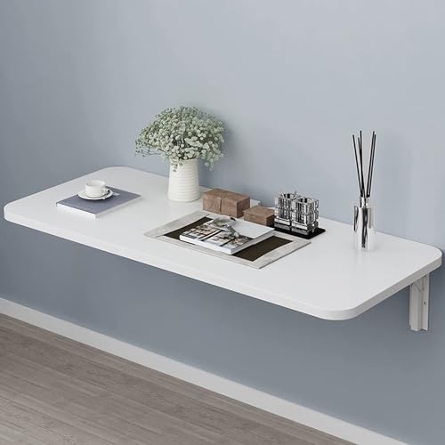 Wohnmobil-Tisch, Wandklapptisch for Home Office Küche Schlafzimmer Weiß Mehrere Größen(90 * 30Cm/35Inch*12Inch) von BTYQKZVPM