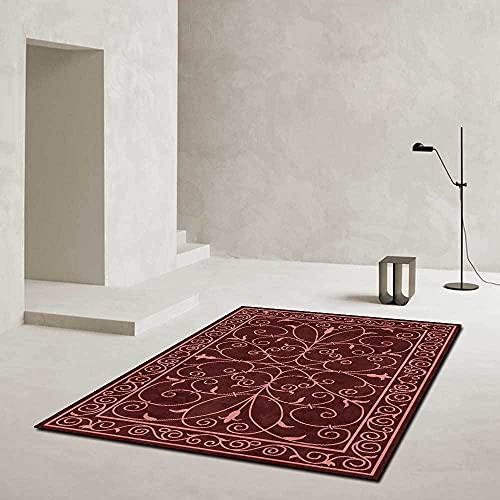 Fußmatte für den Innenbereich, 40 x 60 cm, Rot von BUANFUA
