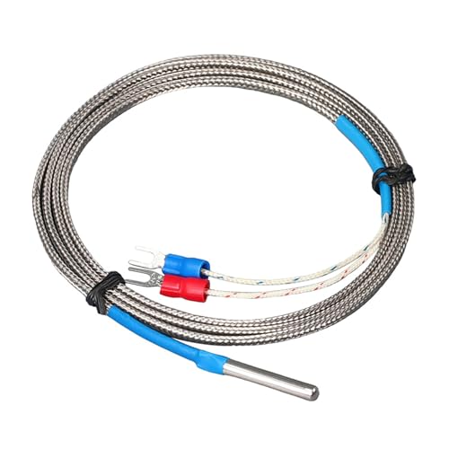 1/2/3/4/5m Kabel Temperatursensoren Aus Edelstahl Thermoelement K Typ Thermoelement 0-400 ℃ Messbereiche Zylindrische Temperatursensoren 1/2/3/4/5m Kabel Temperatursensoren Aus Edelstahl Thermoelement K Typ Thermoelement 0-400 ℃ Messbereiche Zylindrische Temperatursensoren von BUBEFSKD