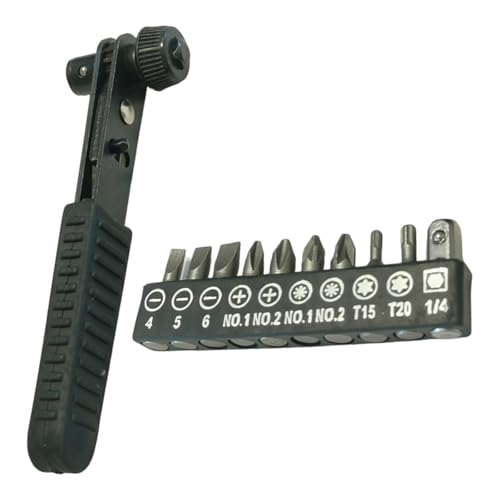 1/4 Zoll Ratschen Schneller Verschlüsse 1/4 Kombinationschlüssel Handwerkzeug Für Ergonomische Griffwerkzeug Zu Hause von BUBEFSKD