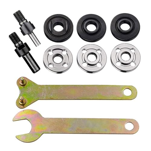 10 Pcs Elektrische Bohrer Konvertieren Gewonnene Mühle Metallverbindungsstange Set Schleifverbindungsadapter Zum Schneiden Von Scheibengewinkelschleifendopfer von BUBEFSKD