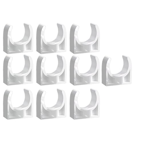 10 Pcs Wasserrohrklemme Clip Fixierschläuche Unterstützt Die Befestigungselemente Der Befestigungsstärke Für Wasserrohr von BUBEFSKD
