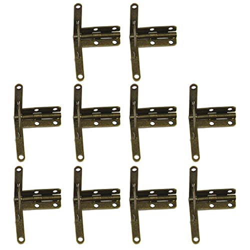 10pcs 30x33mm Deckelstütze Federscharnier 90 ° Für Antik von BUBEFSKD