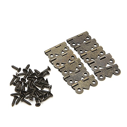10x Für Schmetterlingstür Schrankschublade Schmuckschoßscharniermöbel 20mm X1 Möbelschieber Für Fliesenböden von BUBEFSKD