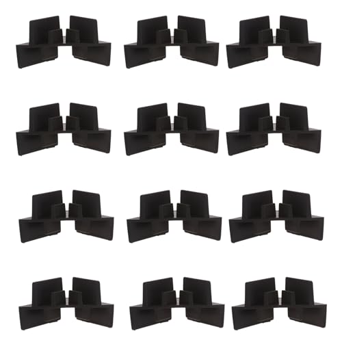 12x/Set Pirecient Tray Stacking Space Speicherspeicher Und Speicherplatz Praktischer Stapelhalterregal Für Küchenstapler Küche Aufbewahrung Organisatoren Robustes Staplertisch Schutzmatte von BUBEFSKD