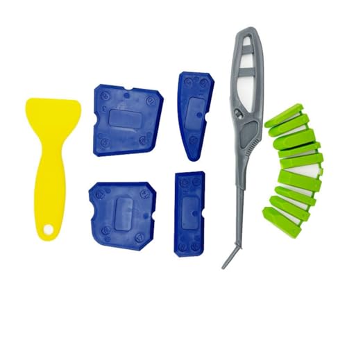 15pieces Multi Form Kessel Werkzeug Set Flexible Dichtmittel Glattere Entferner Für Enge Fliesenkanten Ecken Flexible Silikonschaber von BUBEFSKD