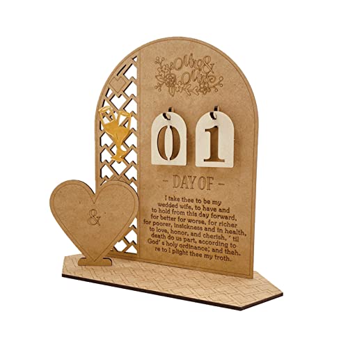 1Set Wood Hochzeit Countdown Kalender Desktop Dekorative Schilder Vorräte Für Festival Holiday Party Hintergrundlieferungen Countdown Kalender 1Set Wood Hochzeit Countdown Kalender Desktop Dekorative Schilder Vorräte Für Festival Holiday Party Hintergrundlieferungen Countdown Kalender von BUBEFSKD