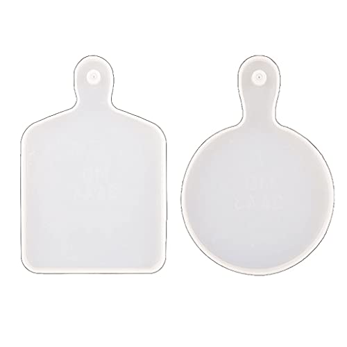 2 Stcs Tablett Silikonform Fruchtplatte Gussbalad Borad Kristall Epoxy Tasse Matte Kristall Tasse Matte Silikonform von BUBEFSKD