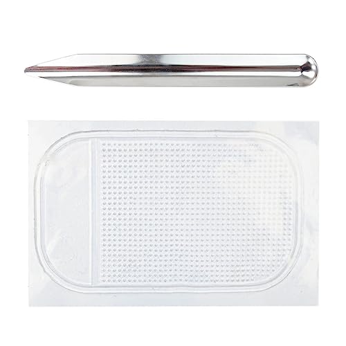 2-teiliges Set Perlenwerkzeug Und Rutschpolster Für Schmuck Die Schaufelperlen Mit Leichtigkeit Gebogenem Metall Werkzeug Mit Spitzenröhrchen Tisch Tisch Perlen Organizer Anti Schlupfmatte Machen von BUBEFSKD