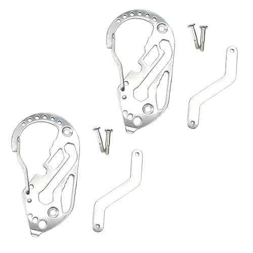 BUBEFSKD 2LOTS Schwertyp Carabiner Clip Portables Schraubendreher Werkzeug Picknicks Flaschenöffner Für Outdoor Aktivität Leichter Gewichtsdauer Clip BUBEFSKD 2LOTS Schwertyp Carabiner Clip Portables Schraubendreher Werkzeug Picknicks Flaschenöffner Für Outdoor Aktivität Leichter Gewichtsdauer Clip von BUBEFSKD