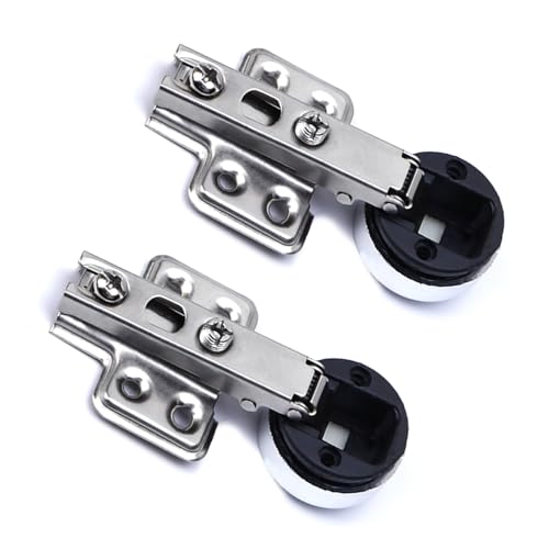 2pcs Hydraulikschrank Türscharniere Ruhige Schließmechanismus Einfache Installation Korrosions Resistente Stähle Korrosions Widerstandsfähige Küchenschrank Stille Scharniere von BUBEFSKD