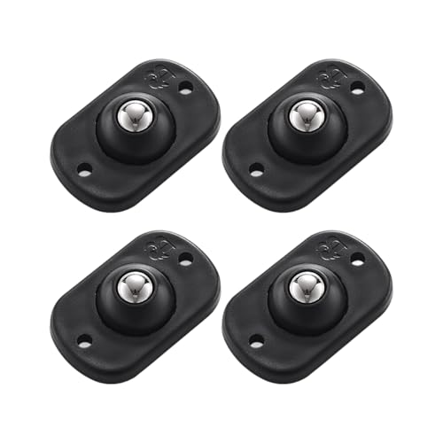 4PCS Geräuschreduzierung Von Möbeln Schiebereglern Abs Edelstahl Casters Werkzeugfreie Installation Für Home Office Abs Edelstahl Möbelschieber von BUBEFSKD
