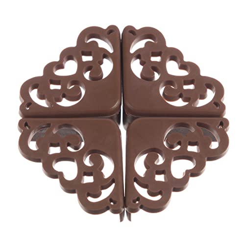 4pcs Hohlauslöschte Blumenmuster Weiche Baby Sicherer Eckschutz Tischschütze Kinder Sicherheitsrandschutzwächter Beweis Für Möbel Weiße Beschützer Bestimmen Braune Kantenschutzschutz 4pcs Hohlauslöschte Blumenmuster Weiche Baby Sicherer Eckschutz Tischschütze Kinder Sicherheitsrandschutzwächter Beweis Für Möbel Weiße Beschützer Bestimmen Braune Kantenschutzschutz von BUBEFSKD