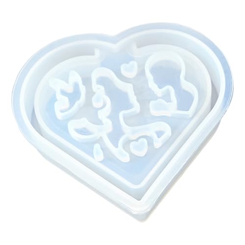 Aushöhlte Herz Schmetterling Stern Silikonformen Epoxidharzformen Zur Herstellung Von Kerzenhalter Teelichthalter Home Dekoration Schmetterling Silikonform Groß von BUBEFSKD