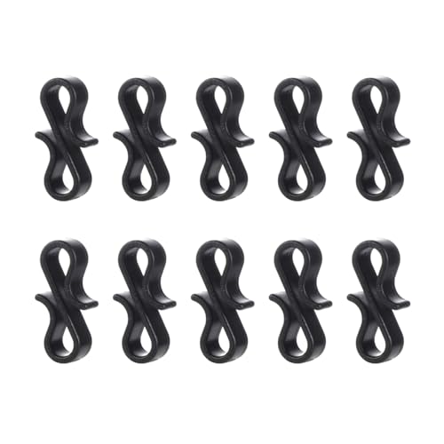 10/50pcs Outdoor Gutter Haken Plastik Wiederverwendbares Leichte Clips Hochzeit Weihnachtsbaum Home Dekoration Gutter Haken von BUBEFSKD