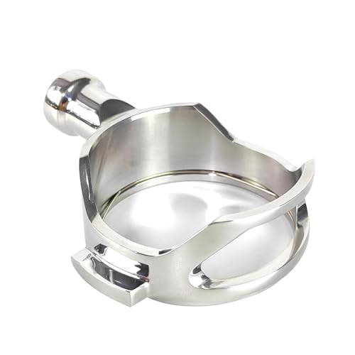 BUBEFSKD 58mm Edelstahlgriff Langlebiger Ersatz Stilvolle Design Kaffeemaschine Teile Für E61 Maschinen Edelstahlmaschine Austausch von BUBEFSKD