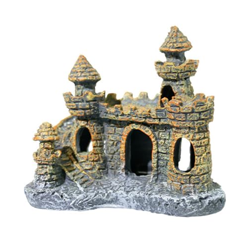 BUBEFSKD Aquarien Landschaft Künstliche Schlösser Fischtanks Landschaftsgestaltung Für Garnelenzucht Landschaft Ornamente Handwerk Aquarien Dekorationen von BUBEFSKD