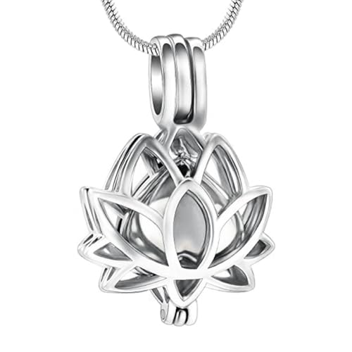 BUBEFSKD Blütenförmige Einäscherung Urne Riegel Schmuck Haustier Asche Halsketten Kreative Haustier Asche MEDA Ketten Für Frauen BUBEFSKD Blütenförmige Einäscherung Urne Riegel Schmuck Haustier Asche Halsketten Kreative Haustier Asche MEDA Ketten Für Frauen von BUBEFSKD