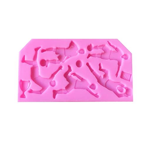 BUBEFSKD Cartoon Fußball Basketballspieler Silikonform Fondant Schokolade Schimmel Kuchen Dessert Form Heimküche Backwerkzeug Dessert Schimmel Für Kerzen Back Silikonwerkzeuge BUBEFSKD Cartoon Fußball Basketballspieler Silikonform Fondant Schokolade Schimmel Kuchen Dessert Form Heimküche Backwerkzeug Dessert Schimmel Für Kerzen Back Silikonwerkzeuge von BUBEFSKD