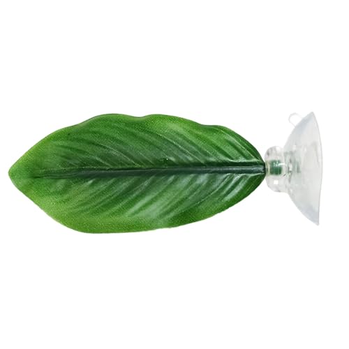 BUBEFSKD Drucksaugne Becher Blattbett Bettas Fisch Hängematte Für Sichere Unterwasserfisch Schutzblattbett Laichboden Für Fischtanksaugne Tasse Fischtank Dekore von BUBEFSKD