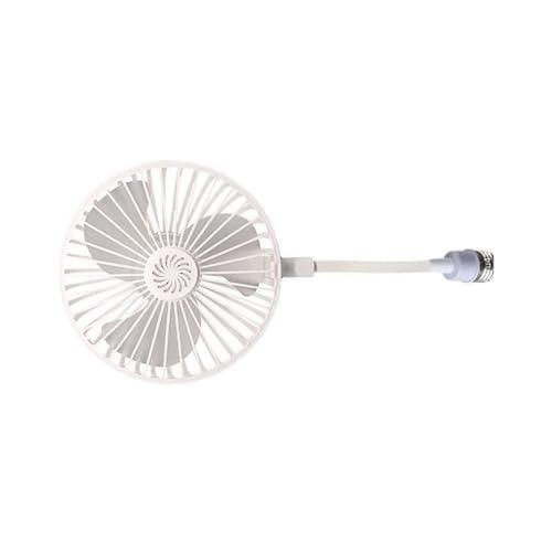 BUBEFSKD E27 Space Saving Desktop Lüfter Schlafsaal Direktes Kleines Installation Office Desktop Verwenden Sie Plastik Haushaltsschreibtisch von BUBEFSKD
