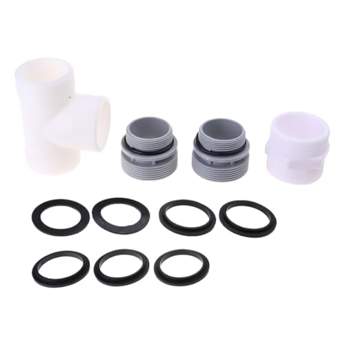 BUBEFSKD Effizienter Poolschlauchzubehör Kopplungsadapter Einfach Zu Verwendende Armaturen Für Systempoolausrüstungsanschluss Zu Verwenden von BUBEFSKD