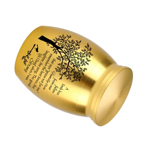 BUBEFSKD Einfache Sargasche Asche Jar Gefäßasche Für Haustier Urne Schnitzgedenk BUBEFSKD Einfache Sargasche Asche Jar Gefäßasche Für Haustier Urne Schnitzgedenk von BUBEFSKD