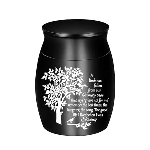 BUBEFSKD Einfache Sargasche Asche Jar Gefäßasche Für Haustier Urne Schnitzgedenk von BUBEFSKD