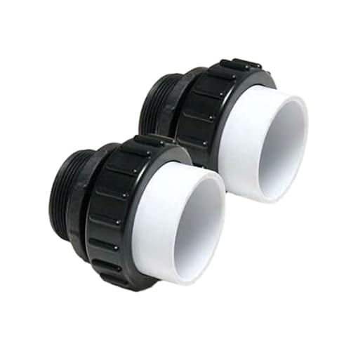 BUBEFSKD Einfacher Poolschlauchadapter Effizienter PVC Gewerkschaft PVC Anschluss Pumpe Anschluss Kunststoffmaterial Rohranpackung Poolpumpe Anpassung von BUBEFSKD