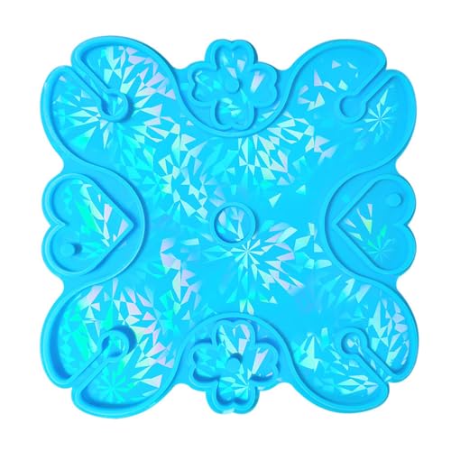 Einzigartige Holographische Rotweinregal Silikonformen Vier Blattkummen Formform Für Glashalter Tablett Epoxidform Schimmel Handwerkskunst Dekoration Dekorative Wirkung von BUBEFSKD