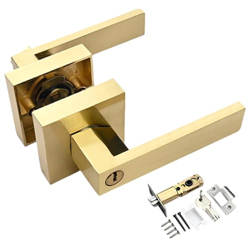 BUBEFSKD Eleganter Türgriff Mit Schloss Wichtigem Set Home Schlafzimmer Aluminium Schlüssel Für Schlafzimmer Wohntürschloss BUBEFSKD Eleganter Türgriff Mit Schloss Wichtigem Set Home Schlafzimmer Aluminium Schlüssel Für Schlafzimmer Wohntürschloss von BUBEFSKD